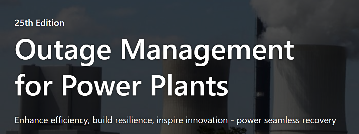 marcus evans outage management for power plants